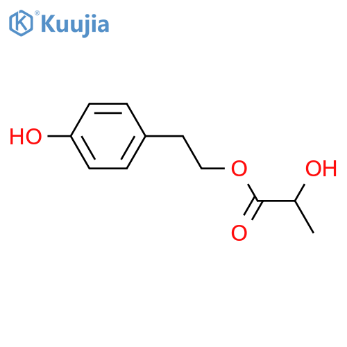 2-(4-Hydroxyphenyl)ethanol; 1-O-(2ξ-Hydroxypropanoyl) structure