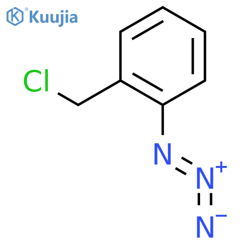 1-Azido-2-(chloromethyl)benzene structure