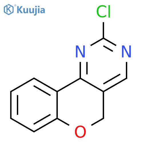 2-Chloro-5H-chromeno[4,3-d]pyrimidine structure