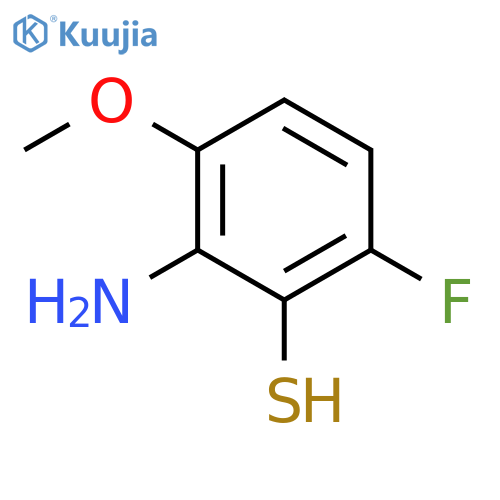 2-Amino-6-fluoro-3-methoxybenzenethiol structure