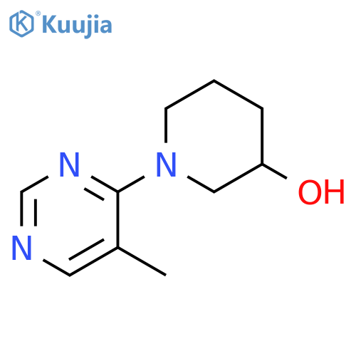 1-(5-Methylpyrimidin-4-yl)piperidin-3-ol structure