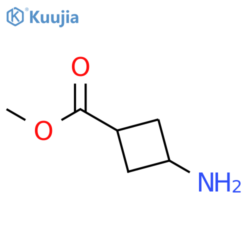 Methyl 3-aminocyclobutanecarboxylate structure