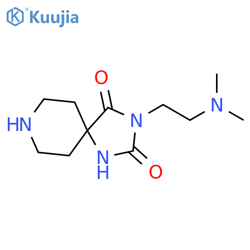 3-(2-Dimethylamino-ethyl)-1,3,8-triaza-spiro[4.5]decane-2,4-dione structure