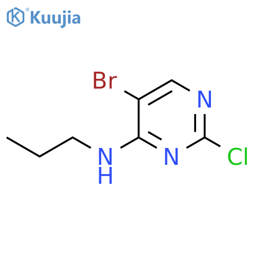 5-Bromo-2-chloro-n-propylpyrimidin-4-amine structure
