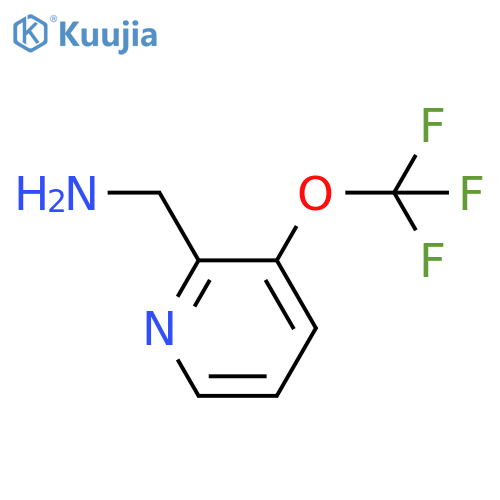 (3-(Trifluoromethoxy)pyridin-2-yl)methanamine structure