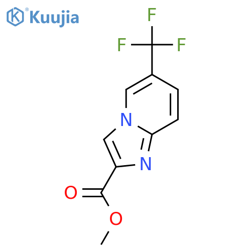 Methyl 6-(trifluoromethyl)imidazo[1,2-a]pyridine-2-carboxylate structure