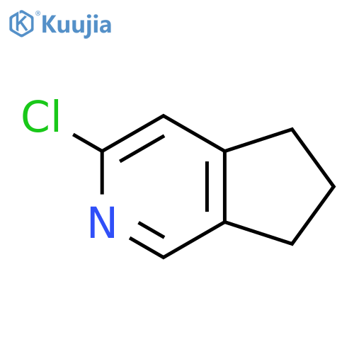 5H-Cyclopenta[c]pyridine, 3-chloro-6,7-dihydro- structure