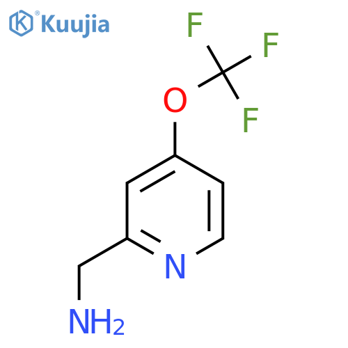 2-(Aminomethyl)-4-(trifluoromethoxy)pyridine structure