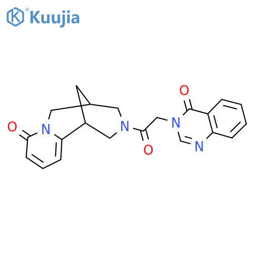 11-2-(4-oxo-3,4-dihydroquinazolin-3-yl)acetyl-7,11-diazatricyclo7.3.1.0^{2,7}trideca-2,4-dien-6-one structure