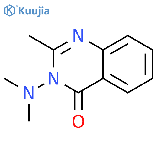4(3H)-Quinazolinone, 3-(dimethylamino)-2-methyl- structure