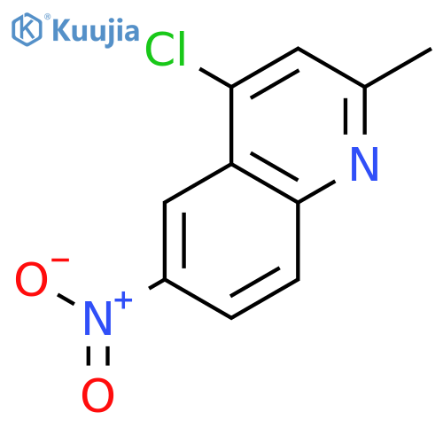 4-chloro-2-methyl-6-nitroquinoline structure