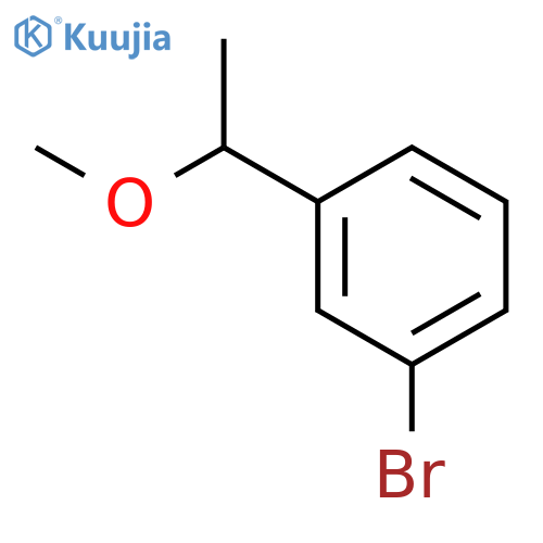 1-Bromo-3-(1-methoxyethyl)benzene structure
