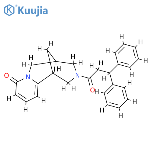 11-(3,3-diphenylpropanoyl)-7,11-diazatricyclo7.3.1.0^{2,7}trideca-2,4-dien-6-one structure