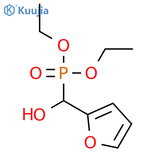 Phosphonic acid, (furanylhydroxymethyl)-, diethyl ester structure