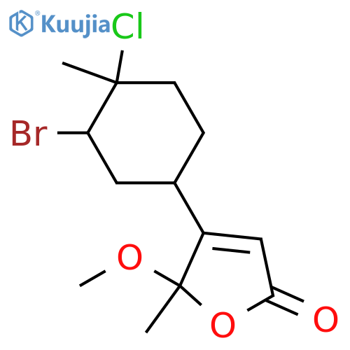 Furocaespitanelactol; 8-Epimer, 8-Me ether structure