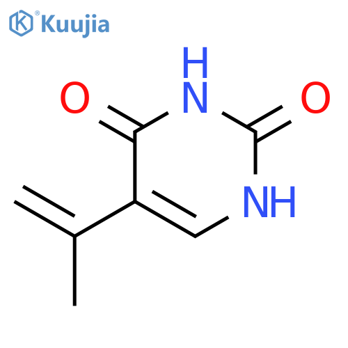 2,4(1H,3H)-PYRIMIDINEDIONE, 5-(1-METHYLETHENYL)- structure