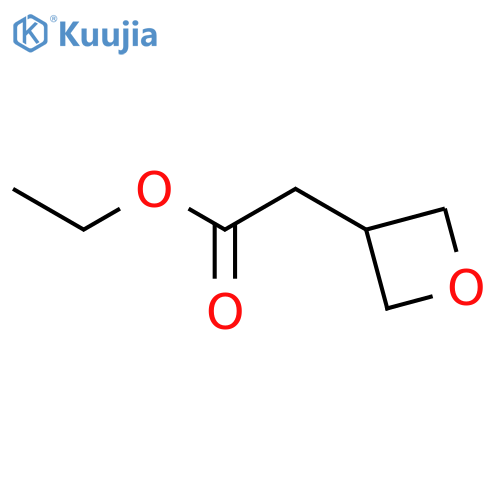 Ethyl 2-(oxetan-3-yl)acetate structure