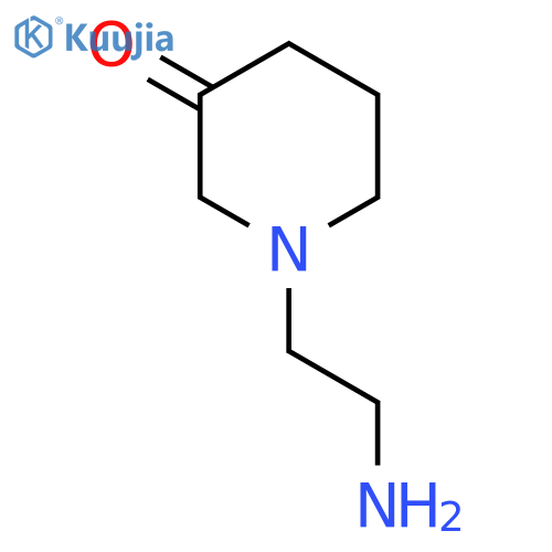tert-Butyl 2-(3-oxopiperidin-1-yl)ethylcarbamate structure