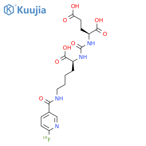 Piflufolastat F 18 structure