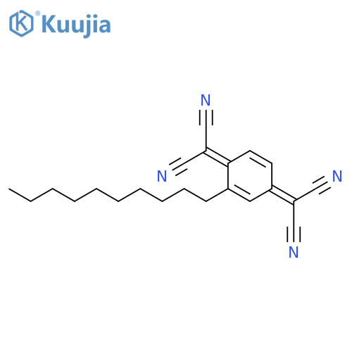 Propanedinitrile, 2,2'-(2-decyl-2,5-cyclohexadiene-1,4-diylidene)bis- structure