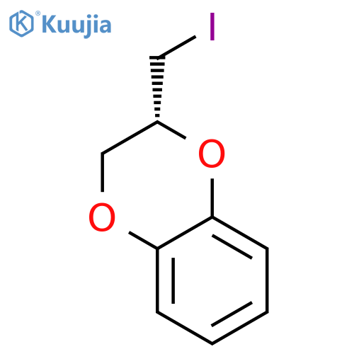 1,4-BENZODIOXIN, 2,3-DIHYDRO-2-(IODOMETHYL)-, (R)- structure