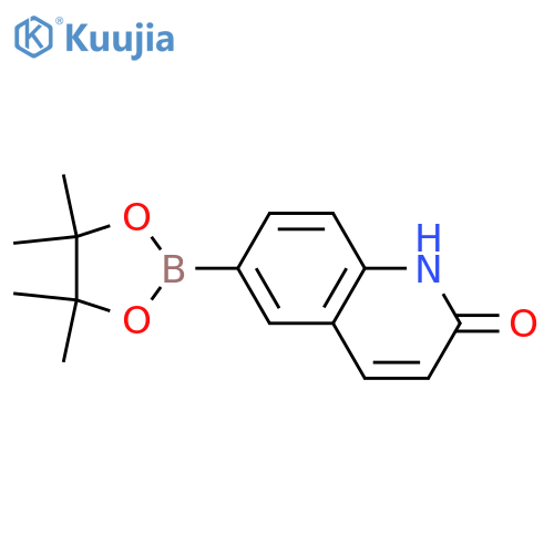 (2-Hydroxyquinolin-6-Yl)boronic Acid Pinacol Ester structure