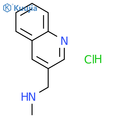 N-Methyl-1-quinolin-3-ylmethanamine structure