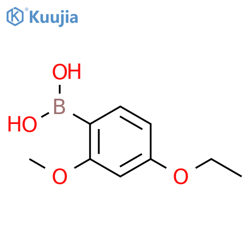 (4-Ethoxy-2-methoxyphenyl)boronic acid structure