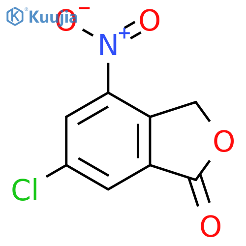 6-Chloro-4-nitroisobenzofuran-1(3H)-one structure