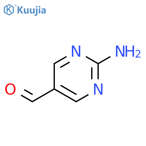 2-Aminopyrimidine-5-carbaldehyde structure