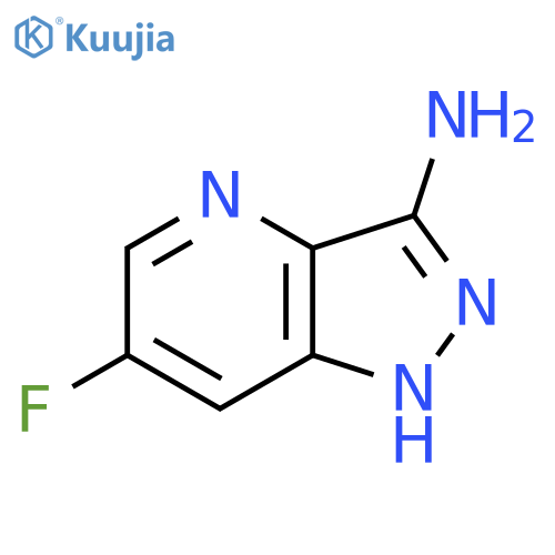 6-Fluoro-1H-pyrazolo[4,3-b]pyridin-3-amine structure