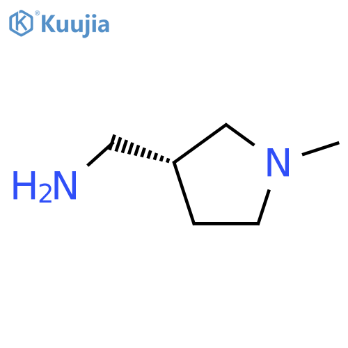 [(3R)-1-methylpyrrolidin-3-yl]methanamine structure