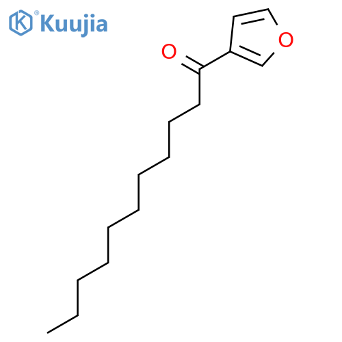 1-Undecanone, 1-(3-furanyl)- structure