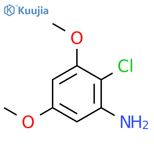 2-Chloro-3,5-dimethoxyaniline structure