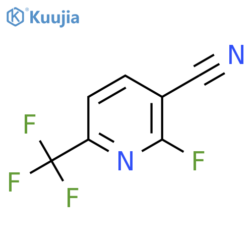 3-Pyridinecarbonitrile, 2-fluoro-6-(trifluoromethyl)- structure