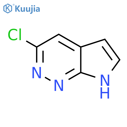 3-Chloro-7H-pyrrolo[2,3-c]pyridazine structure