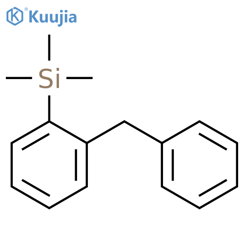 Silane, trimethyl[(phenylmethyl)phenyl]- structure