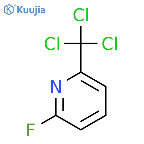 2-Fluoro-6-(trichloromethyl)pyridine structure