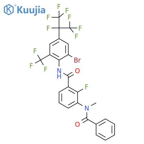 Broflanilide structure