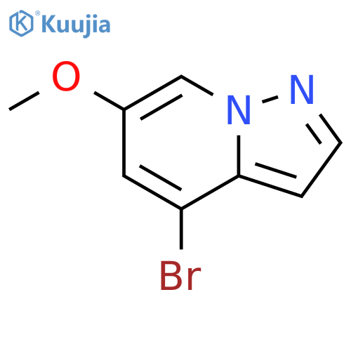 4-Bromo-6-methoxypyrazolo[1,5-A]pyridine structure