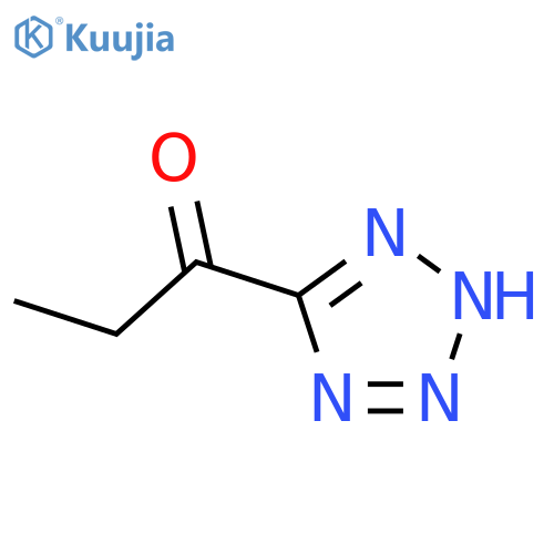 1-(2H-tetrazol-5-yl)propan-1-one structure