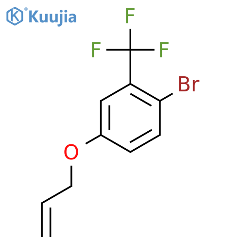4-(Allyloxy)-1-bromo-2-(trifluoromethyl)benzene structure