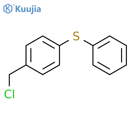 (4-(Chloromethyl)phenyl)(phenyl)sulfane structure