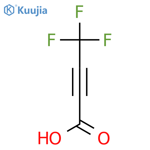trifluorobut-2-ynoic acid, 89,61% solution in Et2O structure