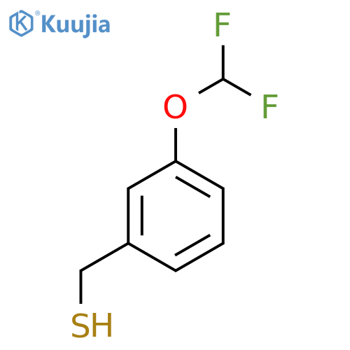 3-(Difluoromethoxy)phenylmethanethiol structure