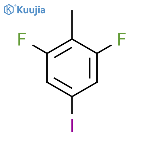 1,3-Difluoro-5-iodo-2-methylbenzene structure
