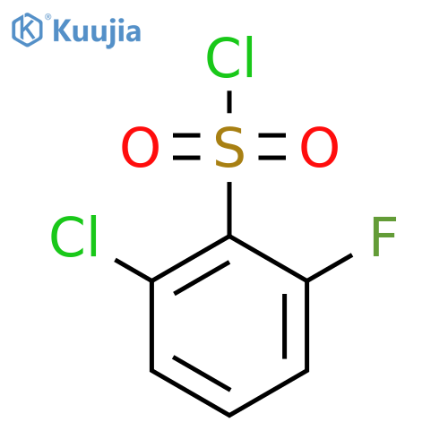 2-Chloro-6-fluorobenzene-1-sulfonyl Chloride structure
