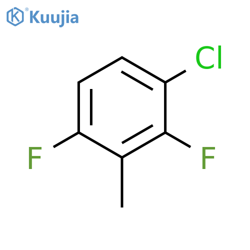 1-chloro-2,4-difluoro-3-methylbenzene structure
