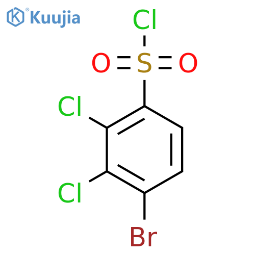 4-Bromo-2,3-dichlorobenzene-1-sulfonyl Chloride structure