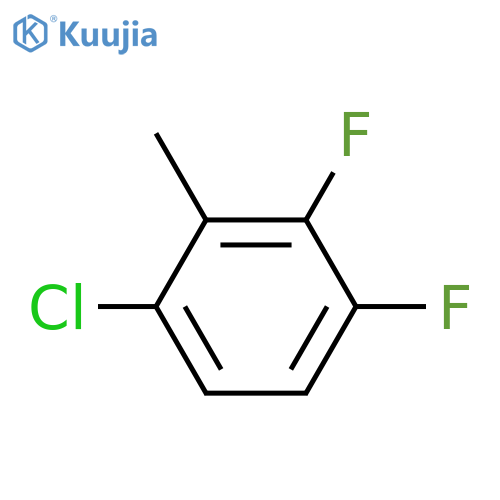2,3-Difluoro-6-chlorotoluene structure